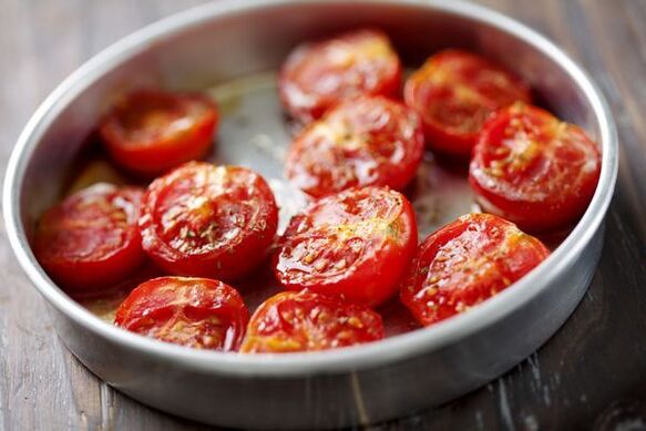 ​​roasted tomatoes to increase potency